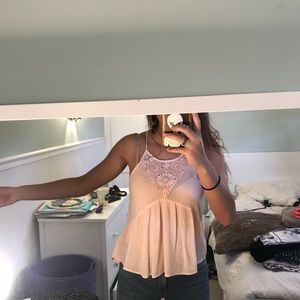 Top with lace embroidery:)